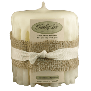 Beeswax  Candles -Ivory Color