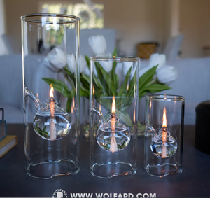 Wolfard/Classic /Flower Bulb/Floater Oil Lamps , Ultra Pure Lamp Oil