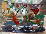 Load image into Gallery viewer, Chanukah Candles/Beeswax Chanukah/Shabbat/Menorah /Silver Plated candle holder
