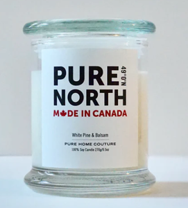 100% Soy Wax Candle / Everyday /Pure Collection , Pureliving Theorie /Proudly Made In Canada