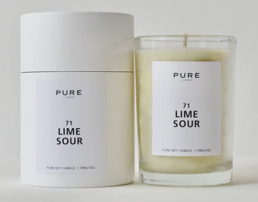 100% Soy Wax Candle / Everyday /Pure Collection , Pureliving Theorie /Proudly Made In Canada