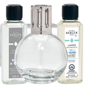 Maison Berger Starck  ,Jungle, Quintessence Blue,  Essential gift set,Ice cube zebra,Mirage Azure GS