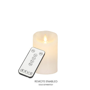 Flameless Candles (Reallite)-LED  Remote Ready : Remote sold separately