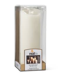Reallite Candles(Flameless) : Battery Operated Candle with moving flame