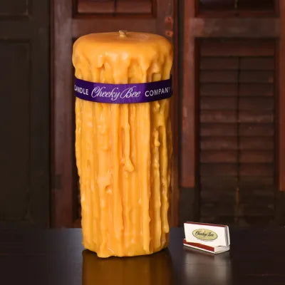 Beeswax Candles -Natural Color