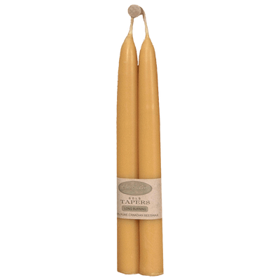 Beeswax Candles -Natural Color
