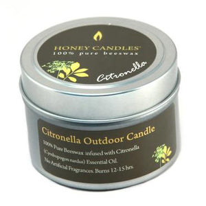 Scented Tin Candle (Beeswax)