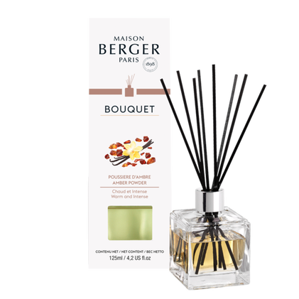 Maison Berger Reed Diffuser/ Wick Burner/Quintessence Blue/Holly GS Beige